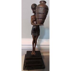 Pierre le Faguays bronze vase Sculpture Statue